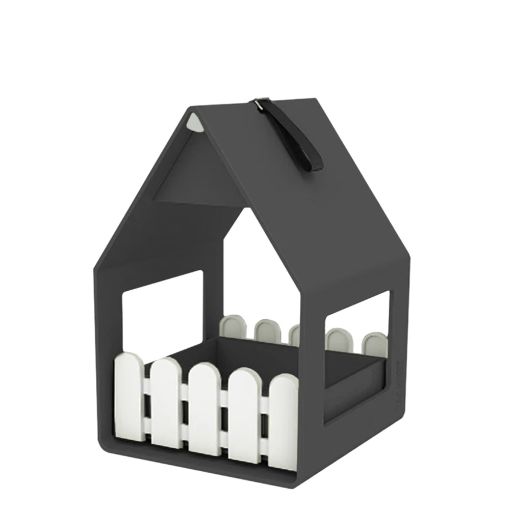 Emsa Landhaus Vogelvoederhuis Antraciet 3 Emsa Landhaus Vogelvoederhuis Antraciet