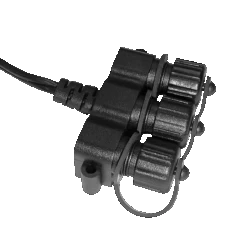 Garden Lights Kabelverdeler Met 3 Aansluitingen
