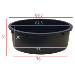 Tuinkuip 150 Liter ø 87 X H.32 Cm -Tuingereedschap Verkoop image 1242