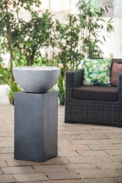 Heissner Terras Fontein Sokkel Toren Zwart -Tuingereedschap Verkoop image 1357