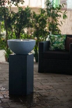 Heissner Terras Fontein Sokkel Toren Zwart -Tuingereedschap Verkoop image 1358