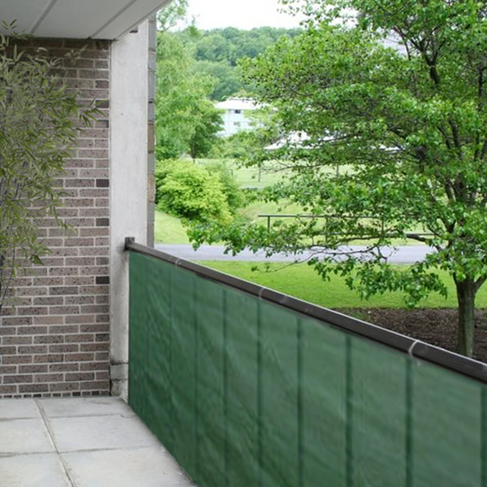 Balkondoek 0,9 X 5 Mtr Groen 4 Balkondoek 0,9 X 5 Mtr Groen - Afbeelding 2