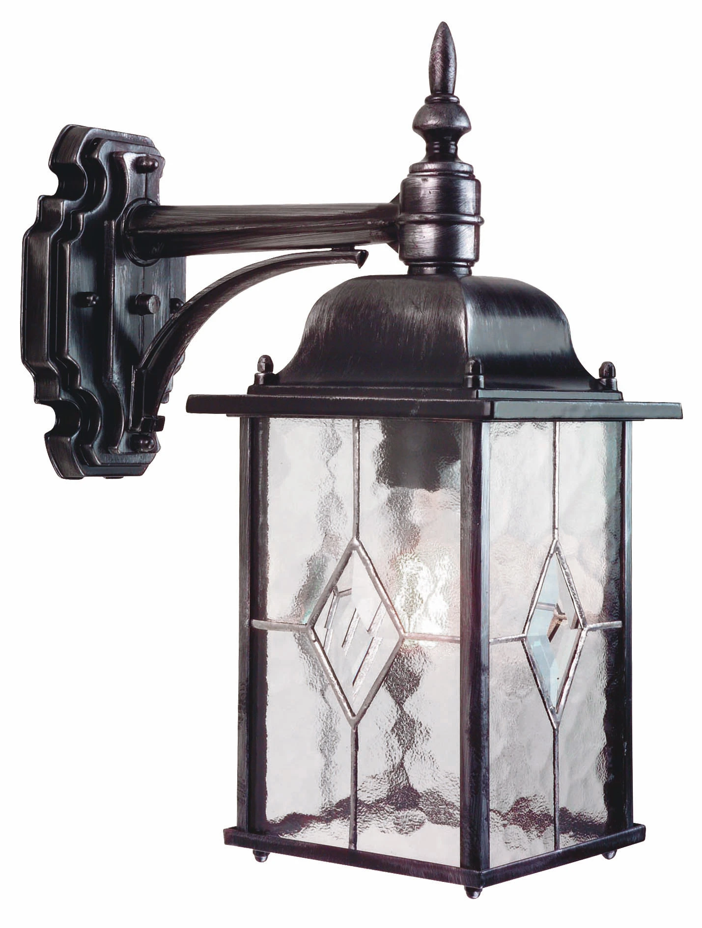 Franssen Franssen Gevellamp Hangend Wexford Zwart/zilver - 12V 3 Franssen Franssen Gevellamp Hangend Wexford Zwart/zilver - 12V