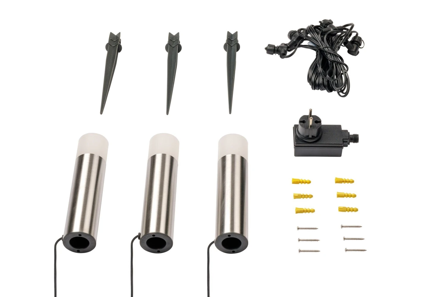 Garden Lights Oak Set 4 Garden Lights Oak Set - Afbeelding 2