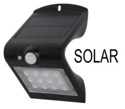 Franssen Solar Gevelarmatuur Fin-Motion 3.2W