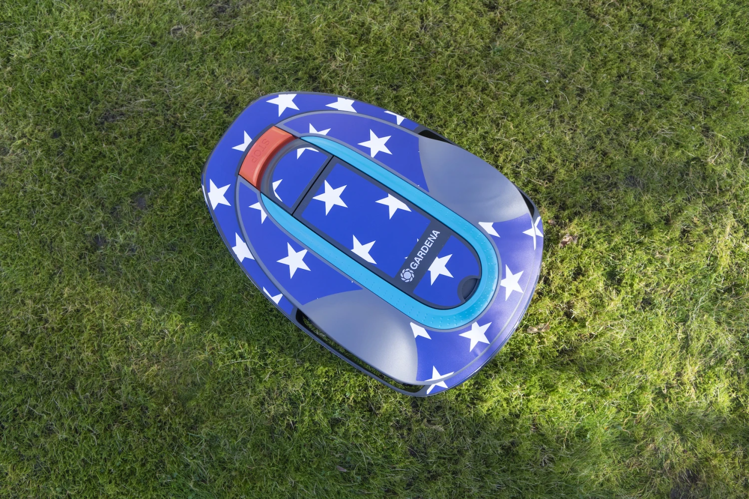 Twinckels Outfit Voor Gardena Robotmaaier 250/350/500 - Sterren 5 Twinckels Outfit Voor Gardena Robotmaaier 250/350/500 - Sterren - Afbeelding 3