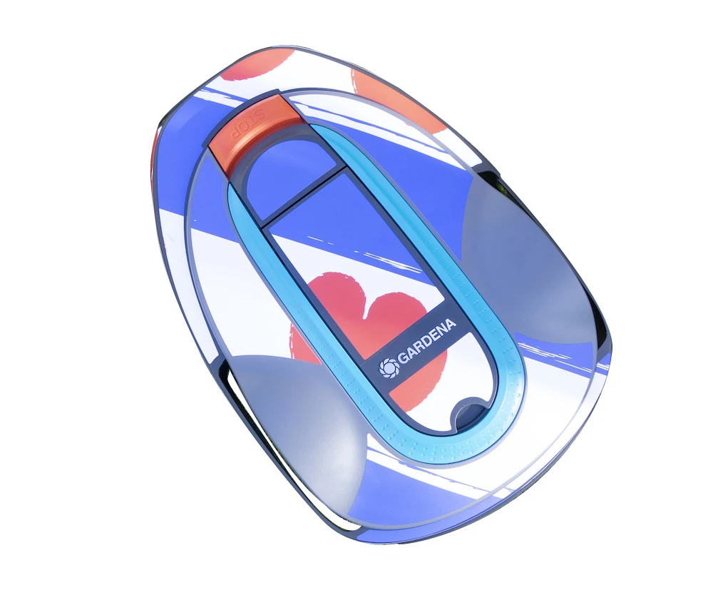 Twinckels Outfit Voor Gardena Robotmaaier 250/350/500 - Friese Vlag 4 Twinckels Outfit Voor Gardena Robotmaaier 250/350/500 - Friese Vlag - Afbeelding 2