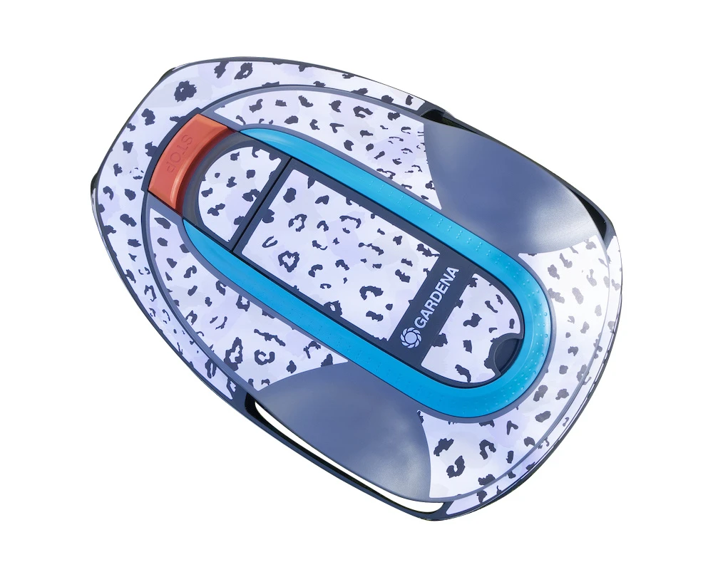 Twinckels Outfit Voor Gardena Robotmaaier 250/350/500 - Panter Roze 3 Twinckels Outfit Voor Gardena Robotmaaier 250/350/500 - Panter Roze