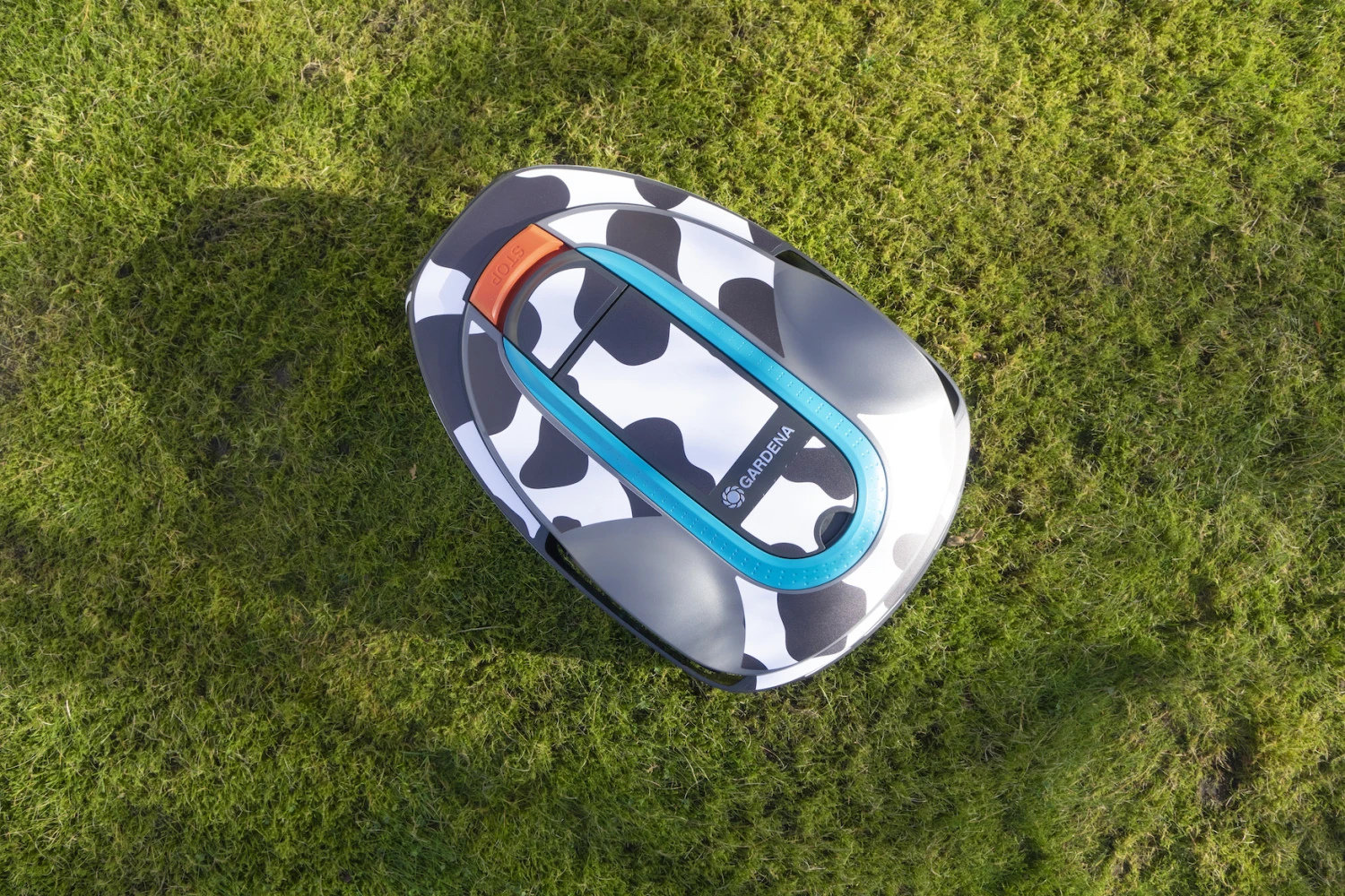 Twinckels Outfit Voor Gardena Robotmaaier 250/350/500 - Koe 5 Twinckels Outfit Voor Gardena Robotmaaier 250/350/500 - Koe - Afbeelding 3