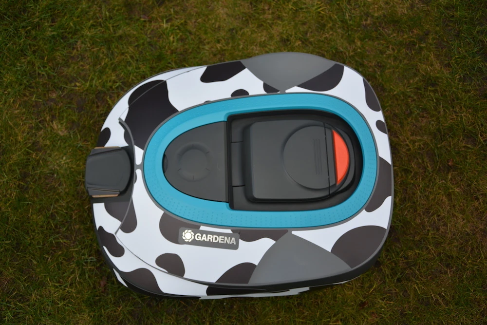 Twinckels Outfit Voor Gardena Robotmaaier 250/350/500 - Koe 10 Twinckels Outfit Voor Gardena Robotmaaier 250/350/500 - Koe - Afbeelding 8