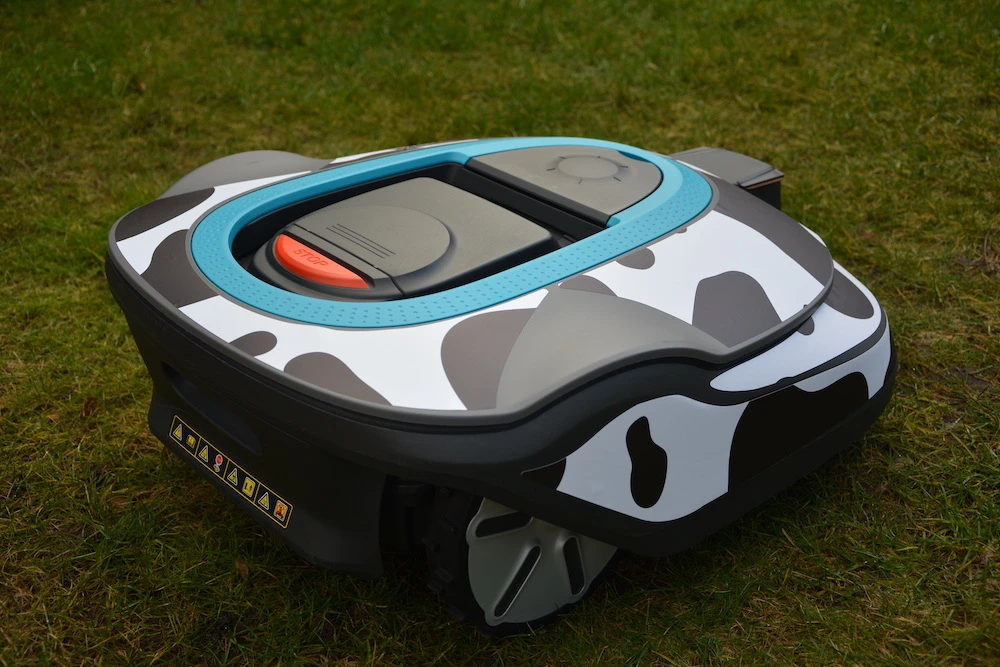 Twinckels Outfit Voor Gardena Robotmaaier 250/350/500 - Koe 11 Twinckels Outfit Voor Gardena Robotmaaier 250/350/500 - Koe - Afbeelding 9