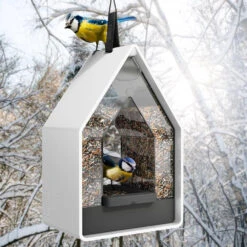 Emsa Landhaus Vogelvoeder Dispenser Wit 5 Emsa Landhaus Vogelvoeder Dispenser Wit -Tuingereedschap Verkoop image 866