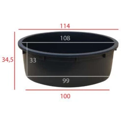 Tuinkuip 275 Liter ø 110 X H.35 Cm -Tuingereedschap Verkoop image 916