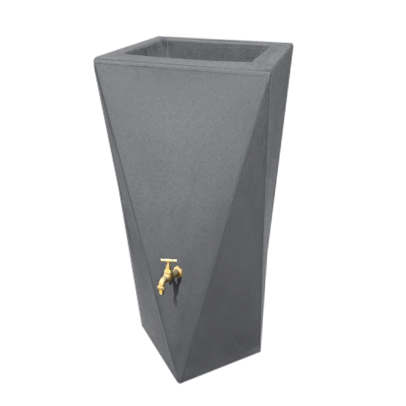 Prestige Manhattan Twist Grijs 100L (incl.kraantje) 3 Prestige Manhattan Twist Grijs 100L (incl.kraantje)