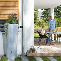 Garantia 2in1 Ton STONE 350 Ltr Silver -Tuingereedschap Verkoop image 986